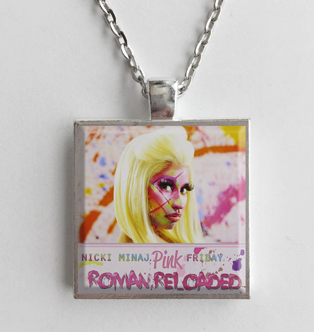 Nicki Minaj - Pink Friday Roman Reloaded - Album Cover Art Pendant Necklace - Hollee