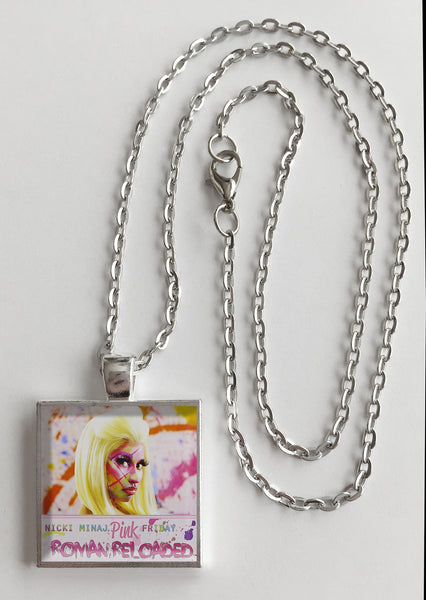 Nicki Minaj - Pink Friday Roman Reloaded - Album Cover Art Pendant Necklace - Hollee