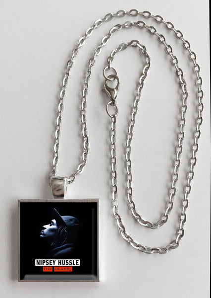 Nipsey Hussle - The Leaks - Album Cover Art Pendant Necklace - Hollee