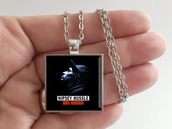 Nipsey Hussle - The Leaks - Album Cover Art Pendant Necklace - Hollee