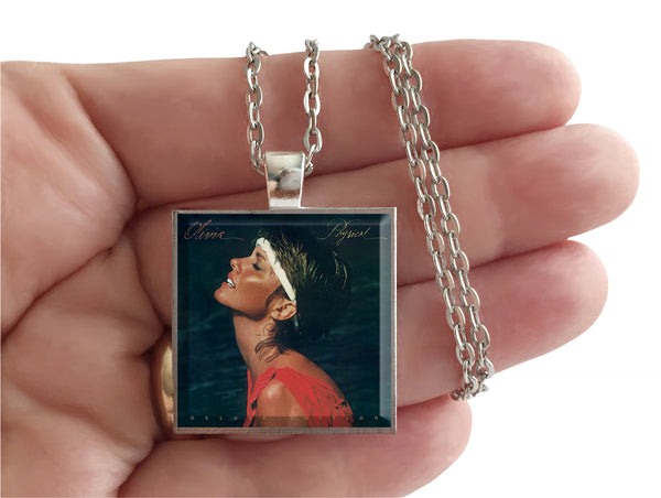 Olivia Newton John - Physical - Album Cover Art Pendant Necklace