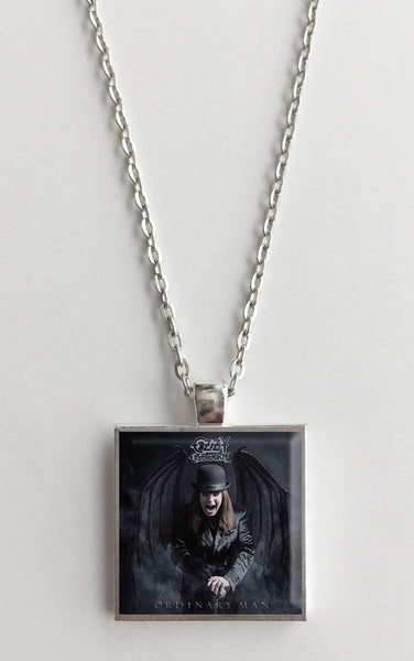 Ozzy Osbourne - Ordinary Man - Album Cover Art Pendant Necklace - Hollee