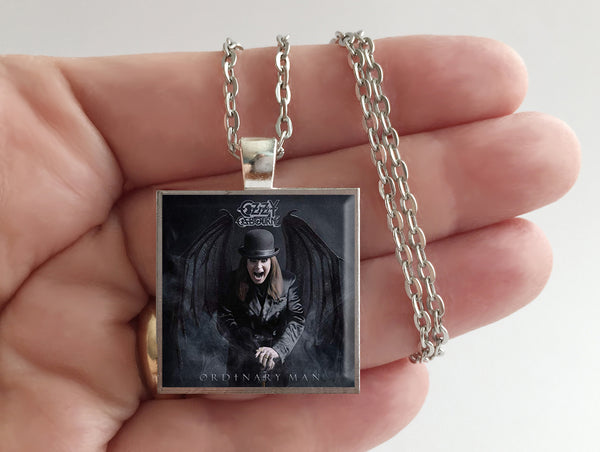 Ozzy Osbourne - Ordinary Man - Album Cover Art Pendant Necklace - Hollee