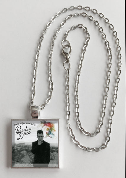 Panic at the Disco - Too Weird to Live, Too Rare to Die! - Album Cover Art Pendant Necklace - Hollee