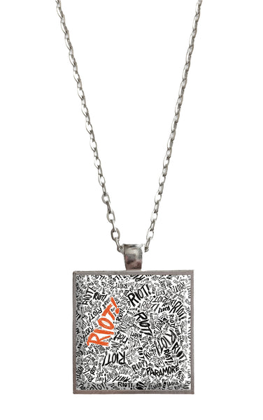 Paramore - Riot! - Album Cover Art Pendant Necklace