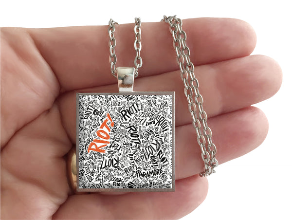 Paramore - Riot! - Album Cover Art Pendant Necklace