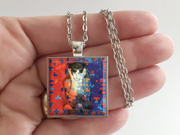 Paul McCartney - Tug of War - Album Cover Art Pendant Necklace - Hollee