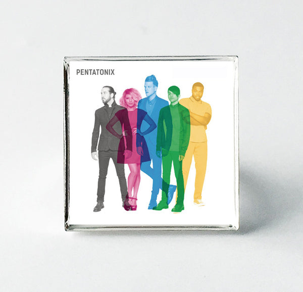 Pentatonix - Self Titled - Album Cover Art Adjustable Ring - Hollee