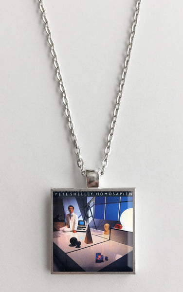 Pete Shelley - Homosapien - Album Cover Art Pendant Necklace - Hollee