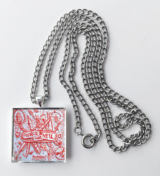 Pierce the Veil - Pierce the Veil - Album Cover Art Pendant Necklace - Hollee