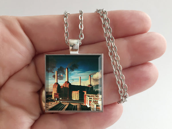 Pink Floyd - Animals - Album Cover Art Pendant Necklace - Hollee