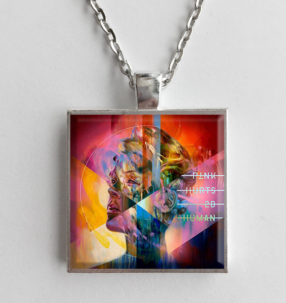 P!nk - Hurts 2B Human - Album Cover Art Pendant Necklace - Hollee