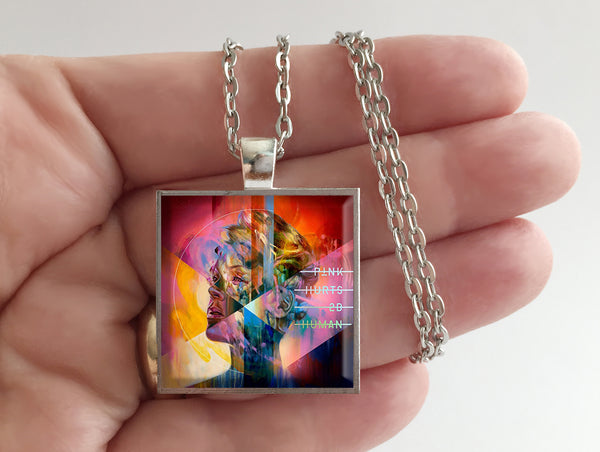 P!nk - Hurts 2B Human - Album Cover Art Pendant Necklace - Hollee