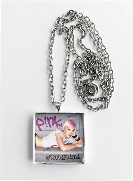 P!nk - M!ssundaztood - Album Cover Art Pendant Necklace - Hollee