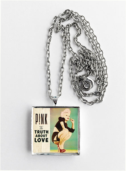 P!nk - The Truth About Love - Album Cover Art Pendant Necklace - Hollee