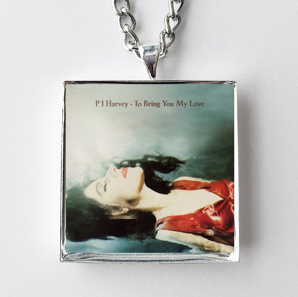 PJ Harvey - To Bring You My Love - Album Cover Art Pendant Necklace - Hollee