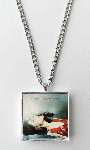 PJ Harvey - To Bring You My Love - Album Cover Art Pendant Necklace - Hollee