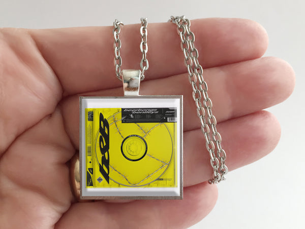 Post Malone - Beerbongs & Bentleys - Album Cover Art Pendant Necklace - Hollee