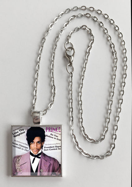 Prince - Controversy - Album Cover Art Pendant Necklace - Hollee