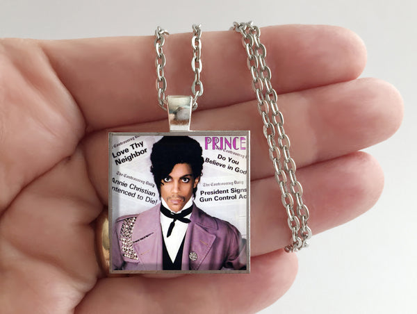 Prince - Controversy - Album Cover Art Pendant Necklace - Hollee