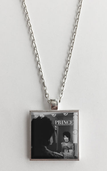 Prince - Piano & Microphone 1983 - Album Cover Art Pendant Necklace - Hollee