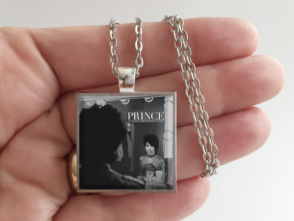 Prince - Piano & Microphone 1983 - Album Cover Art Pendant Necklace - Hollee