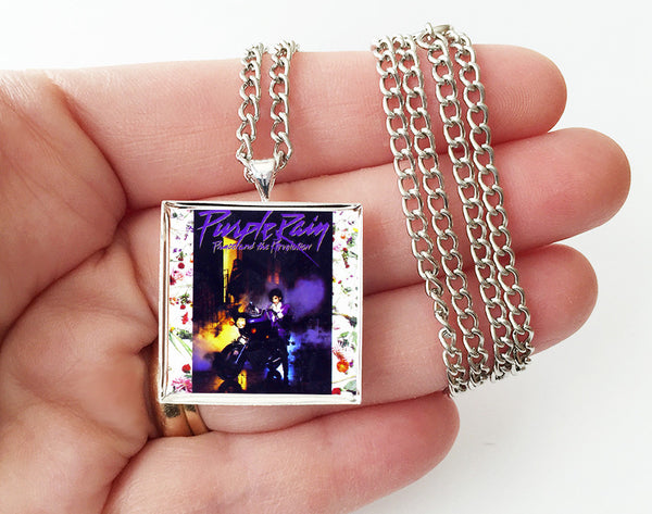 Prince - Purple Rain - Album Cover Art Pendant Necklace - Hollee