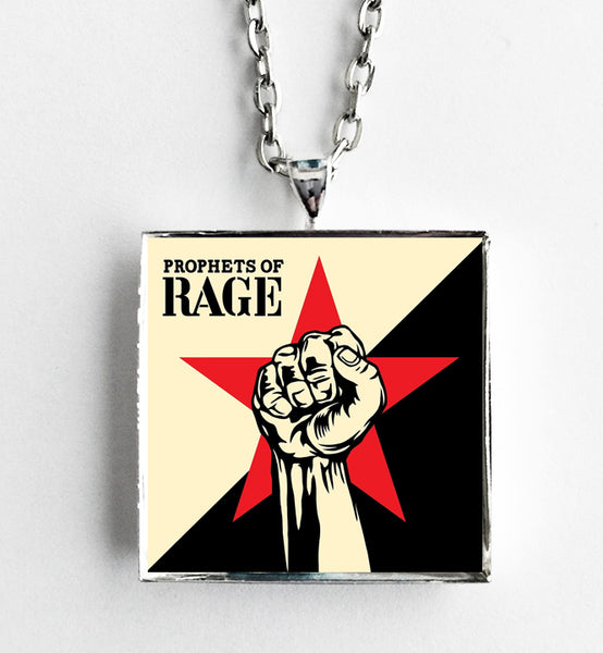 Prophets of Rage - Self Titled - Album Cover Art Pendant Necklace - Hollee