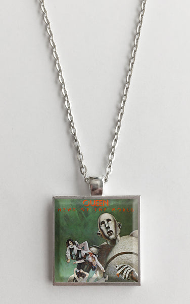 Queen - News of the World - Album Cover Art Pendant Necklace - Hollee