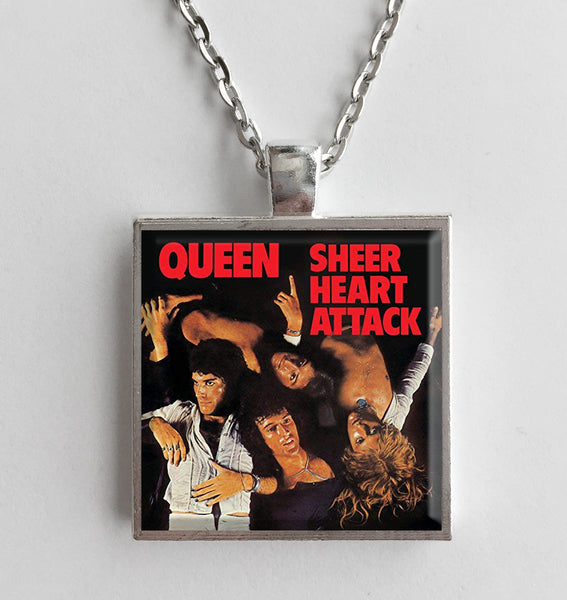 Queen - Sheer Heart Attack - Album Cover Art Pendant Necklace - Hollee