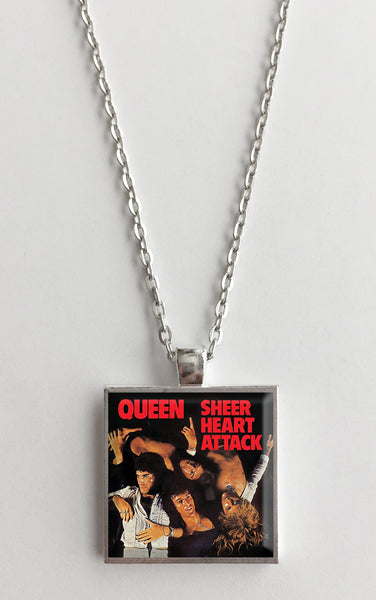 Queen - Sheer Heart Attack - Album Cover Art Pendant Necklace - Hollee