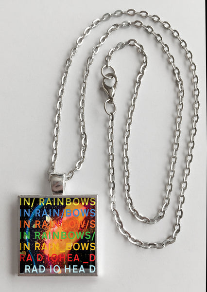 Radiohead - In Rainbows - Album Cover Art Pendant Necklace - Hollee