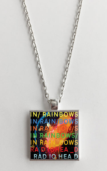 Radiohead - In Rainbows - Album Cover Art Pendant Necklace - Hollee