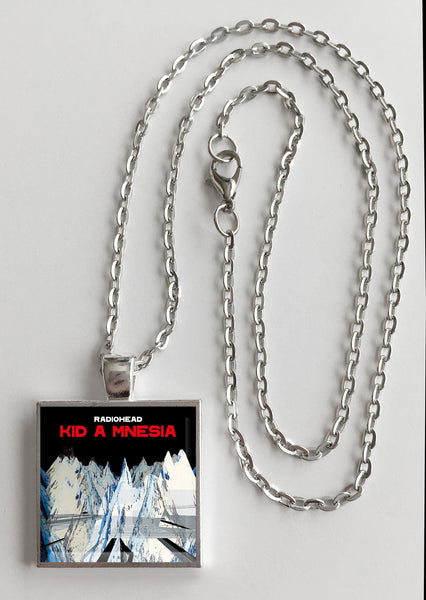 Radiohead - Kid A Mnesia - Album Cover Art Pendant Necklace