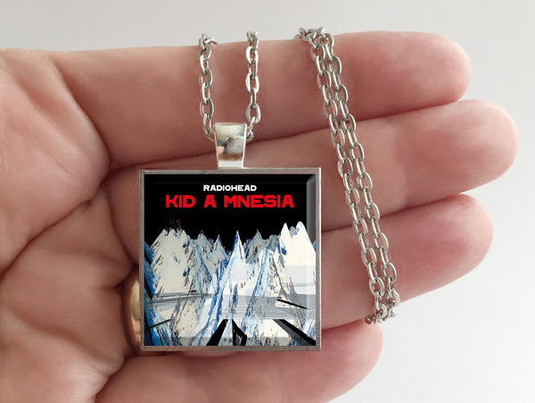 Radiohead - Kid A Mnesia - Album Cover Art Pendant Necklace