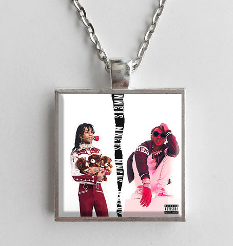 Rae Sremmurd - SR3MM - Album Cover Art Pendant Necklace - Hollee