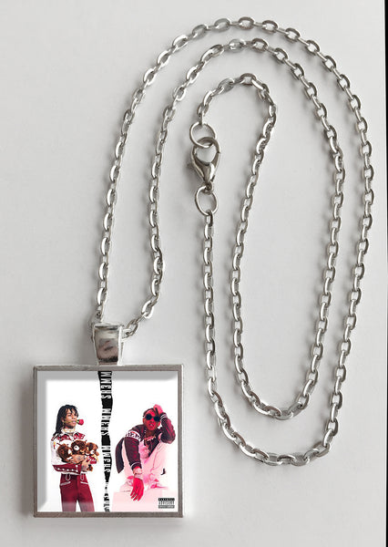 Rae Sremmurd - SR3MM - Album Cover Art Pendant Necklace - Hollee