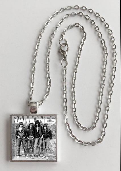 Ramones - Self Titled - Album Cover Art Pendant Necklace - Hollee