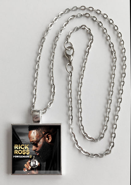 Rick Ross - Port of Miami 2 - Album Cover Art Pendant Necklace - Hollee