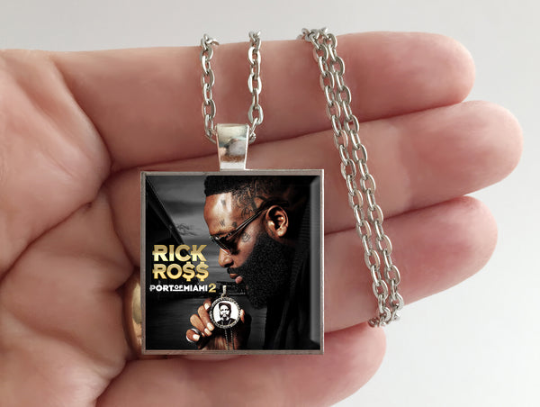 Rick Ross - Port of Miami 2 - Album Cover Art Pendant Necklace - Hollee