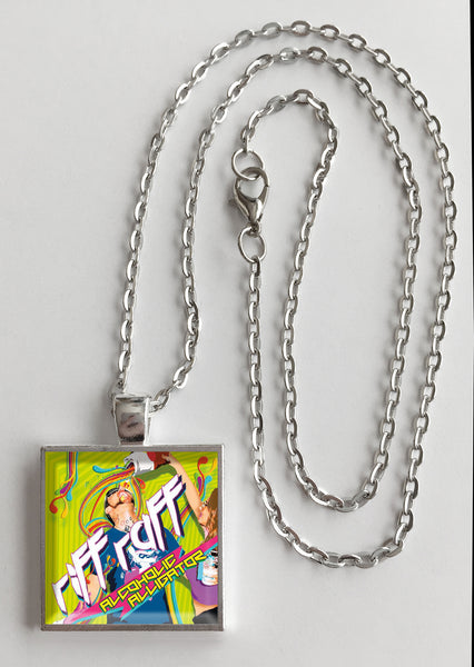 Riff Raff - Alcoholic Alligator - Album Cover Art Pendant Necklace - Hollee