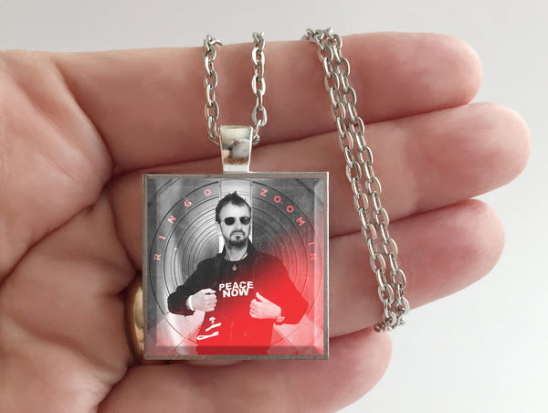 Ringo Starr - Zoom In - Album Cover Art Pendant Necklace