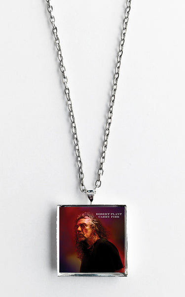 Robert Plant - Carry Fire - Album Cover Art Pendant Necklace - Hollee