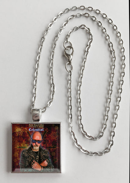 Rob Halford - Celestial  - Album Cover Art Pendant Necklace - Hollee