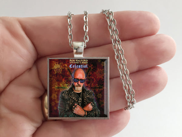 Rob Halford - Celestial  - Album Cover Art Pendant Necklace - Hollee