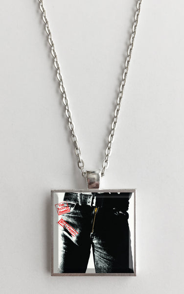 The Rolling Stones - Sticky Fingers - Album Cover Art Pendant Necklace