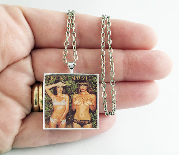 Roxy Music - Country Life - Album Cover Art Pendant Necklace - Hollee