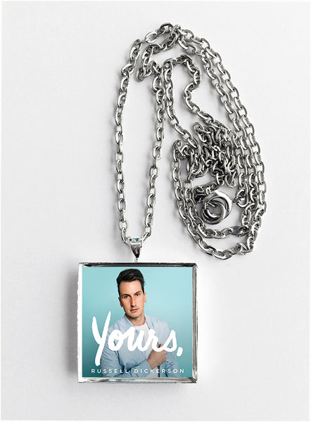 Russell Dickerson - Yours - Album Cover Art Pendant Necklace - Hollee