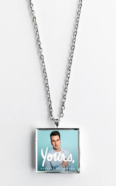 Russell Dickerson - Yours - Album Cover Art Pendant Necklace - Hollee