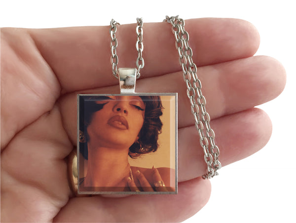 Sabrina Claudio - Based on a Feeling - Album Cover Art Pendant Necklace